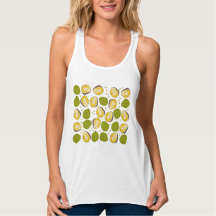 Tropische zomerjassen Pattern - Exotic Fruit Tanktop