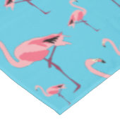 Tropische zomerroze Flamingo patroon Tafelkleed (Gekanteld)
