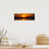 tropische zomerzonsondergang poster (Keuken)