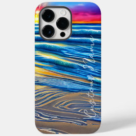 Tropische zon boven de heldere oceaan Case-Mate iPhone 14 pro max hoesje