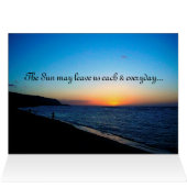 Tropische zon op het strand (Binnen Horizontaal (Boven))