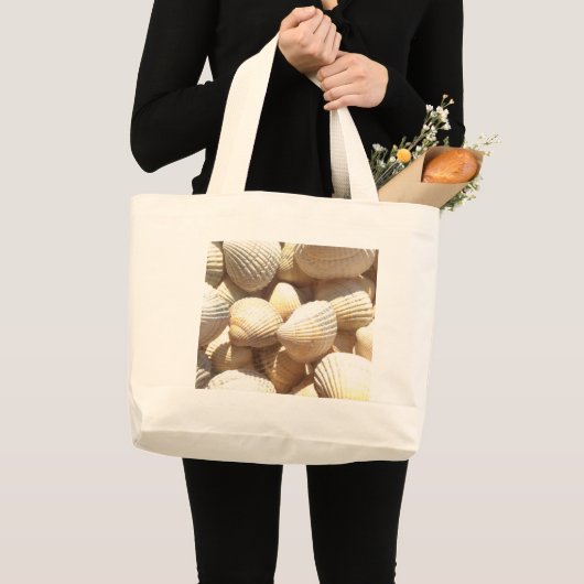 Tropische zonneboringen aan de exotische zee grote tote bag (Voorkant (product))