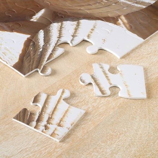 Tropische zonneboringen aan de exotische zee legpuzzel (Zijkant)