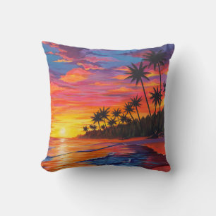 Tropische Zonsondergang Kussen