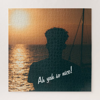 Tropische Zonsondergang Legpuzzel