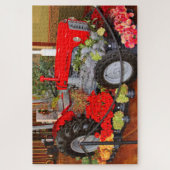 Tropoteur de ferme rouge Jigsaw Puzzle (Vertical)
