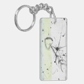 TROS Aromantic (Aro) pride sleutelhanger (Voorkant Links)