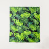 Tros Groene Bladeren Wandkleed (Voorkant)