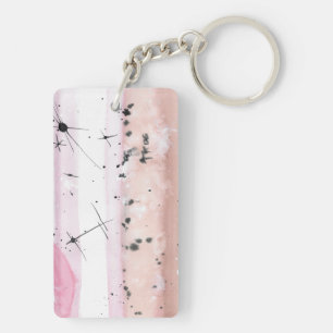 TROS Lipstick lesbische trots vlag sleutelhanger