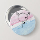TROS Transgender Pride Button (Kies grootte) (Voorkant /achterkant)
