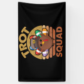 Trot Squad Turkey Pilgrim Costume Spandoek (Verticaal)