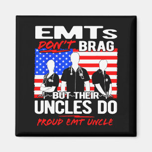 Trote Emt Oom - Grappige Ems Familie Citaat Emts D Magneet