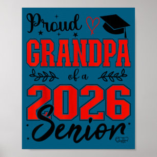 Trote kleinkind van een senior van de klas van 202 poster