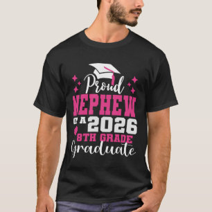 Trote neef van afgestudeerde 8e-klasser middelbare t-shirt