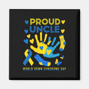Trote Oom T21 Wereld Downsyndroom Dag Magneet