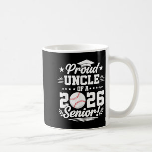 Trote oom van een afgestudeerde honkbal senior 202 koffiemok