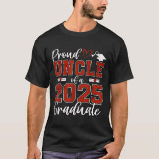 Trote Oom Van Een Cl Van 2025 Afgestudeerde Senior T-shirt