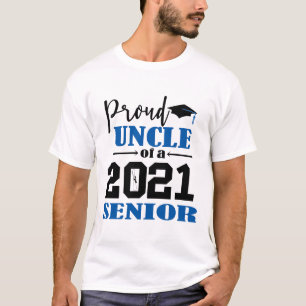 Trote oom van een senior uit 2021 t-shirt