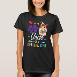 Trote Oom Van Een Speciale Puzzel Kabouter Autisme T-shirt