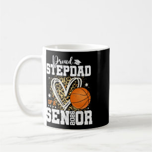 Trote Stiefvader Van Een Afgestudeerde Senior In 2 Koffiemok