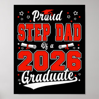 Trote Stiefvader Van Een Cl Van 2026 Afgestudeerde Poster