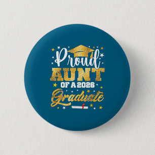 Trote Tante 2026 Afgestudeerde Geweldig Ontwerp Ronde Button 5,7 Cm