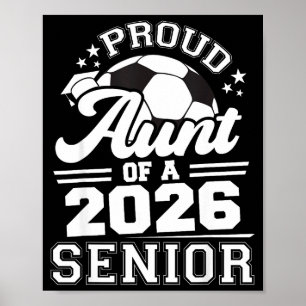Trote Tante 2026 Senior Voetbal Illustratie Poster