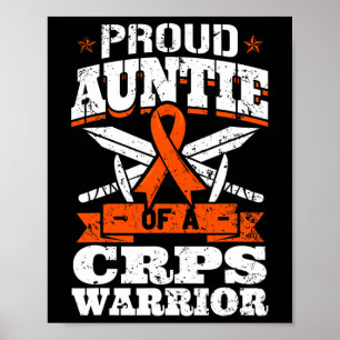 Trote Tante Van Een Crps Strijder Rsd Bewustzijnsl Poster