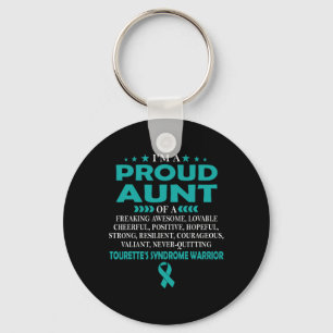 Trote Tante Van Oorlogster Met Tourette Syndroom T Sleutelhanger