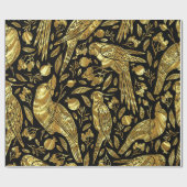 Trotropisch patroon folie Faux goud Cadeaupapier (Vlak)