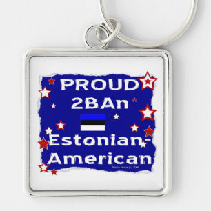 Trots 2BAn Ests-Amerikaans Sleutelhanger