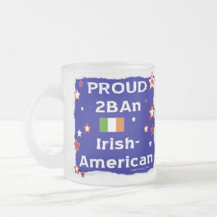 Trots 2BAn Iers-Amerikaans Matglas Koffiemok