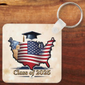 Trots Afstuderen 2025 Sleutelhanger (Achterkant)