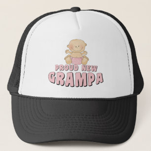 TROTS AP OP DE NIEUWE OPA MEISJE TRUCKER PET