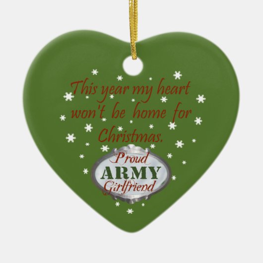 Trots Army Vriendin Ornament (Voorkant)
