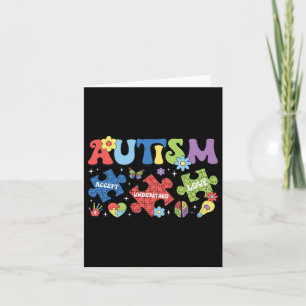 Trots Autisme Moeder Autisme Bewustzijn Acceptatie Kaart