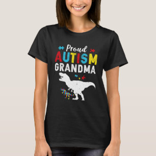 Trots autisme Oma Family Matching Autisme Awaren T-shirt