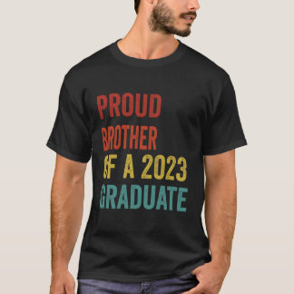 Trots broertje van een 2023 Afstuderen klasse Afst T-shirt