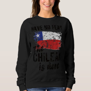 Trots Chileens is hier Chili vlag Chileense wortel Trui