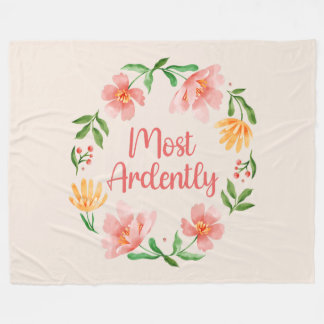 Trots En Vooroordeel Mr. Darcy - Hartstochtelijk I Fleece Deken