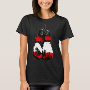 Trots erfgoed Oostenrijk Vlag Bokshandschoenen T-shirt
