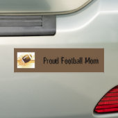Trots Football Moeder Bumpersticker (Op auto)