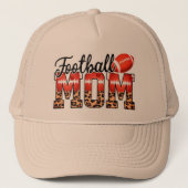 Trots Football Mom - Game Day Enthusiast Trucker Pet (Voorkant)