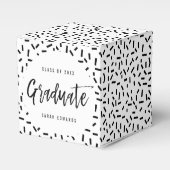 Trots geborsteld Graduation Party Favor Box Bedankdoosjes (Voorkant Zijde)