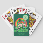 Trots & Iers St Patrick Custom LGBTQ+ Pokerkaarten (Achterkant)