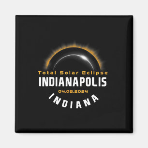 Trots Indianapolis Indiana Totale Zonsverduisterin Magneet