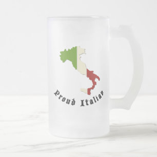 Trots Italiaans Bevroren Bierglas Matglas Bierpul