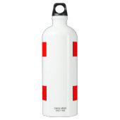 trots Libanees - trots om Libanees te zijn - Liban Waterfles (Achterkant)