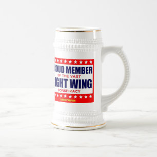 TROTS LID VAN DE ENORME RECHTSE SAMENZWERING BIERPUL