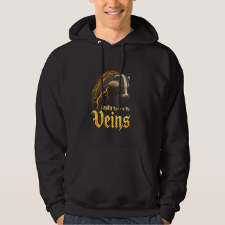 Trots loopt door mijn aderen Felle honingdas krijg Hoodie